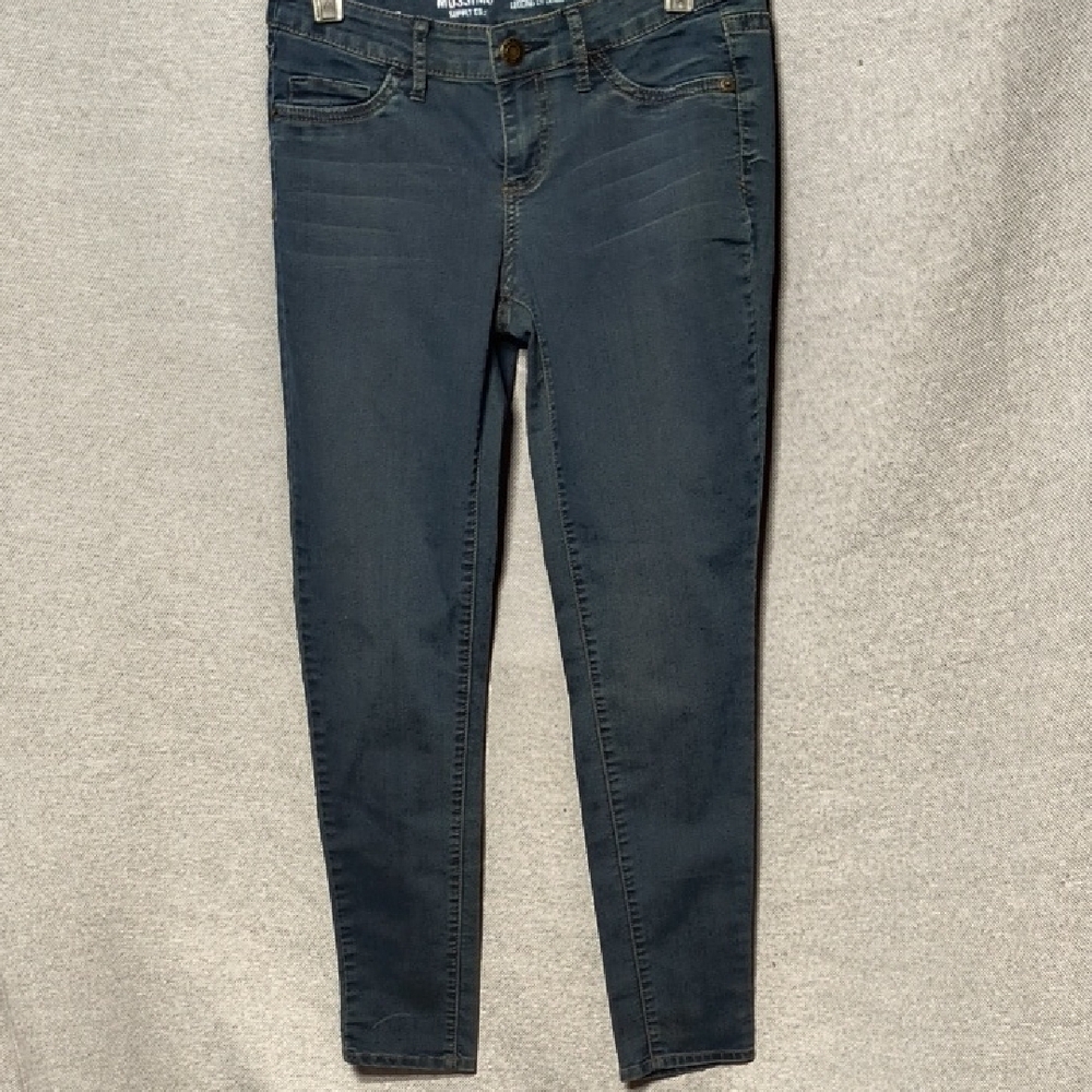 Mossimo Supply Co. Blue Skinny Jeans